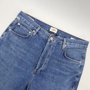 Citizens of Humanity Pony Boy Jeans Women 29 Blue Relaxed High Rise Cropped
